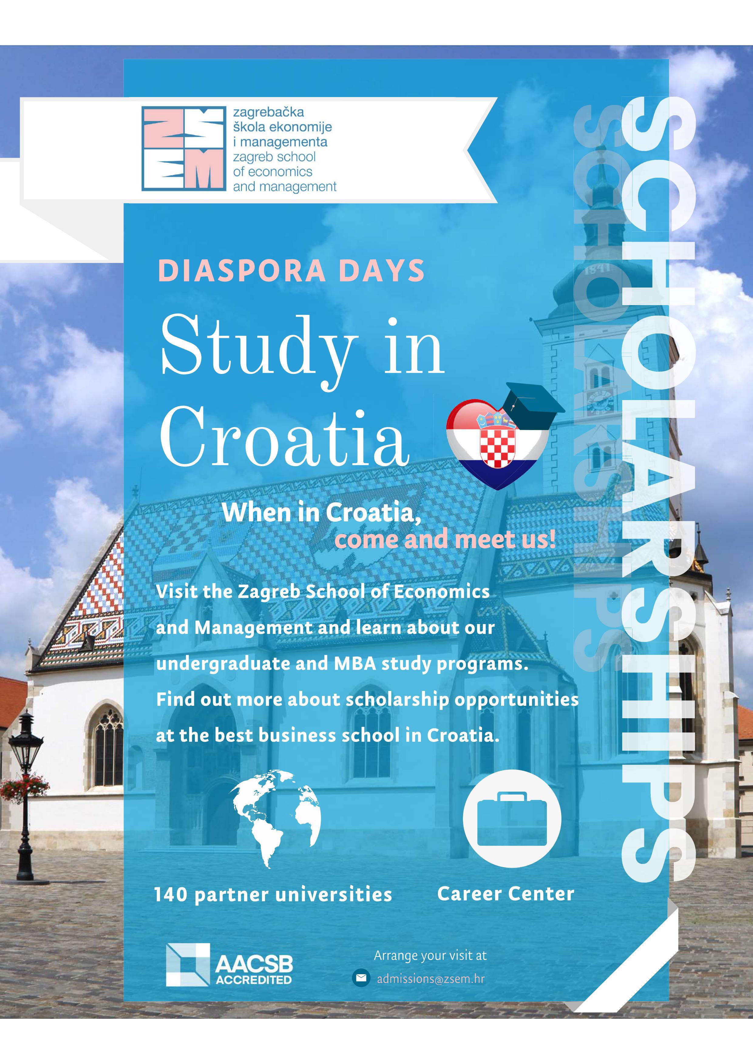 Scholarship for Study in Croatia