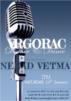 Vrgorac Dinner and Dance - January 2016